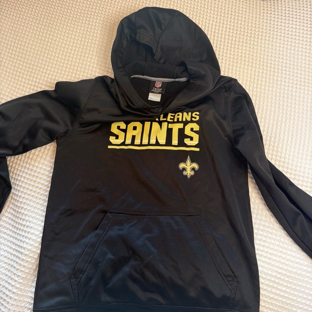NFL New Orleans Saints Black & Gold Hoodie